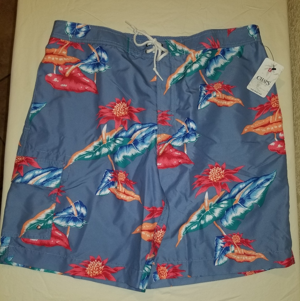 Chaps Men's Swim Trunks